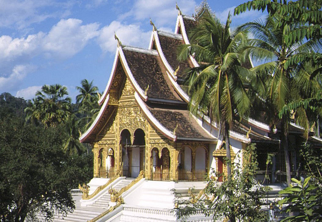laos : pagode à Luang Prabang